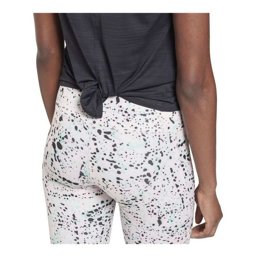 Kortrmet T-shirt til Kvinder Reebok Workout Ready Activchill Sort #4