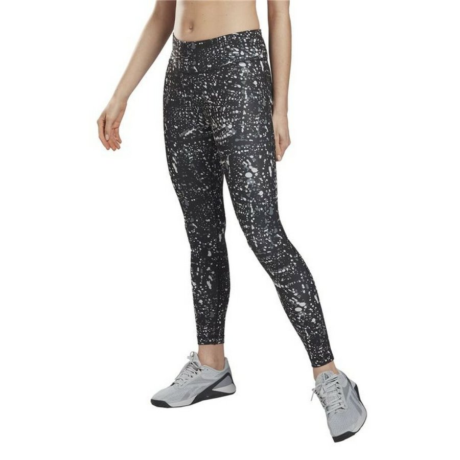 Sport leggins til kvinder Reebok Workout Ready Printed #6