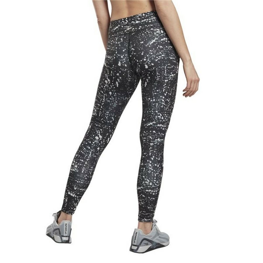 Sport leggins til kvinder Reebok Workout Ready Printed #5
