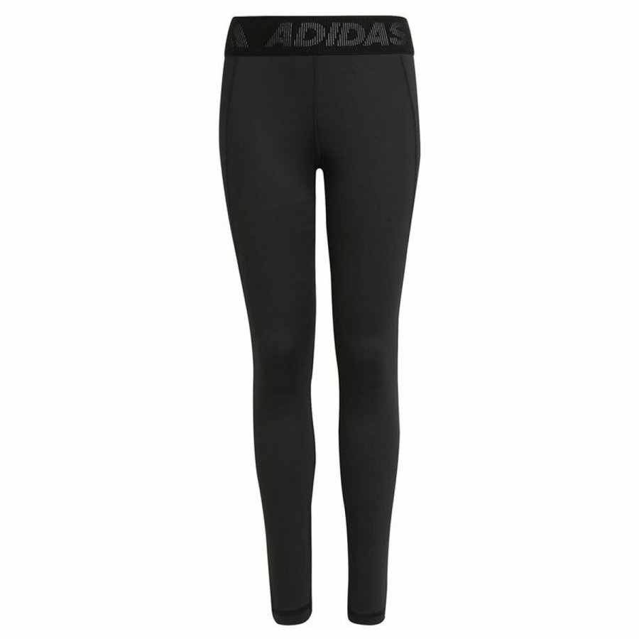 Sport leggins til b�rn Adidas Techfit Aeroready Sort #1