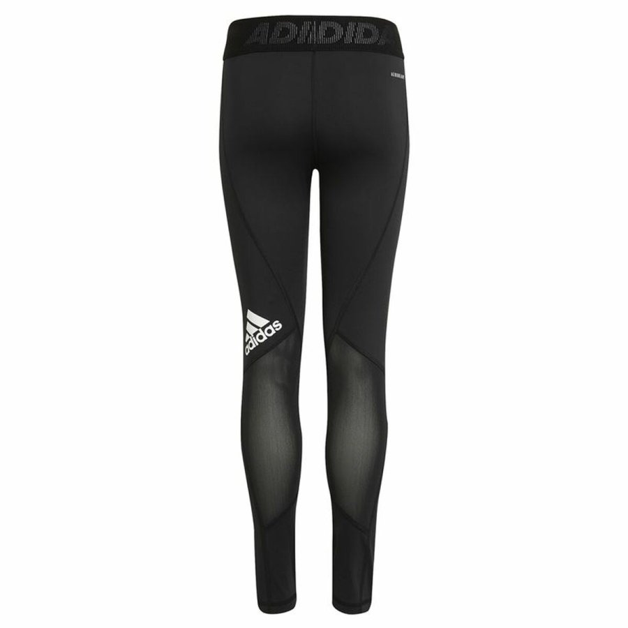 Sport leggins til b�rn Adidas Techfit Aeroready Sort #2