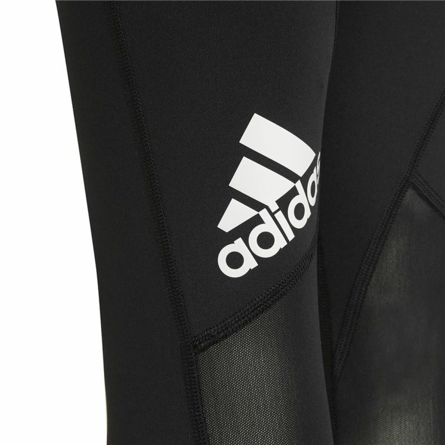 Sport leggins til b�rn Adidas Techfit Aeroready Sort #4