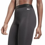 Sport leggins til kvinder Reebok Capri Night Sort #4