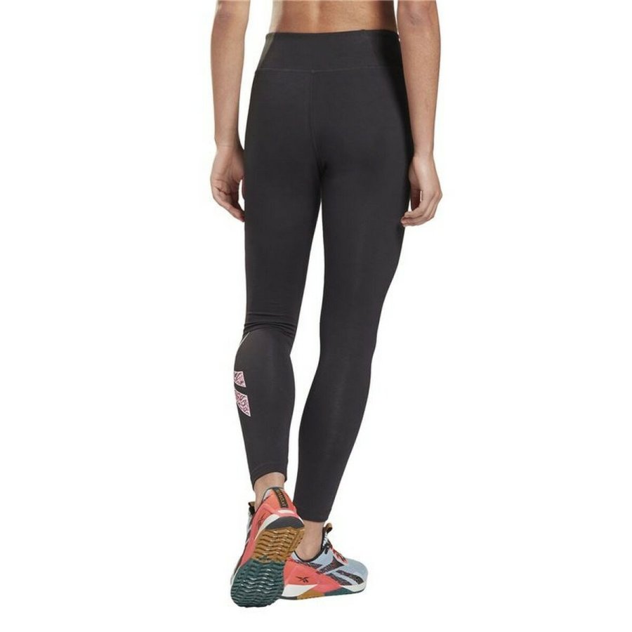 Sport leggins til kvinder Reebok Moder Safari Sort #5