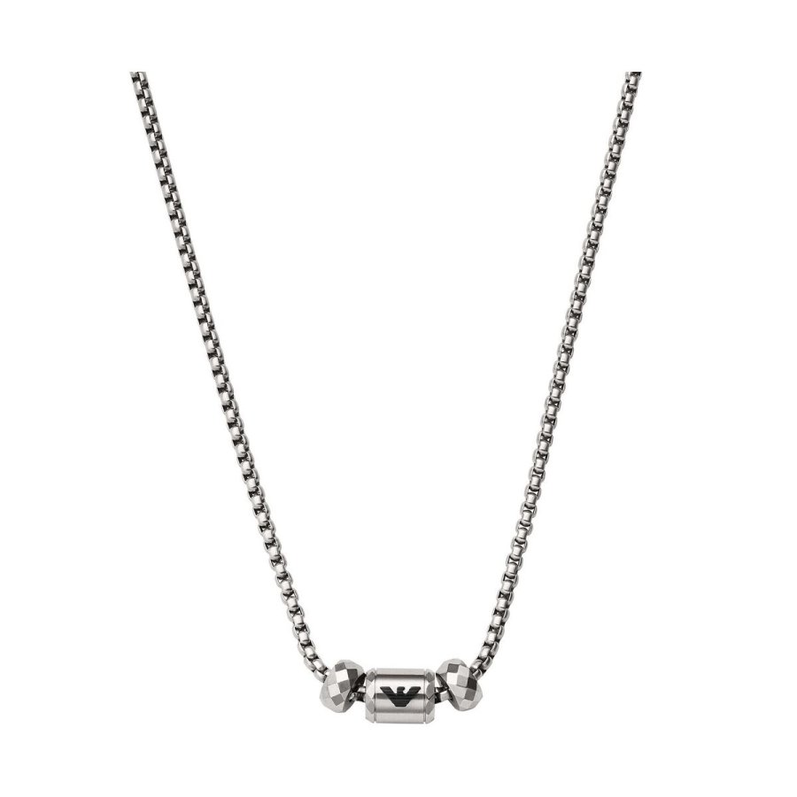 Halskde til mnd Emporio Armani EGS2777040 Slvfarvet #1