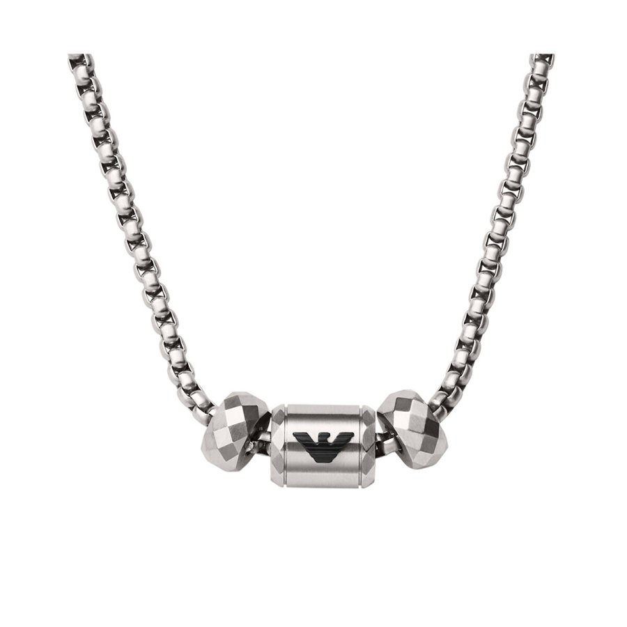 Halskde til mnd Emporio Armani EGS2777040 Slvfarvet #2