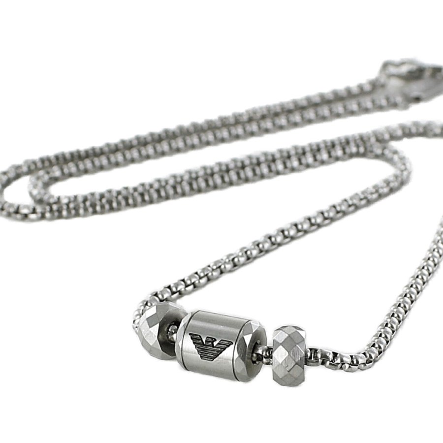 Halskde til mnd Emporio Armani EGS2777040 Slvfarvet #3