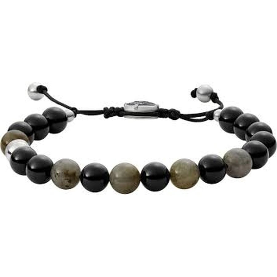 Armbnd til mnd Diesel BEADS Rustfrit stl #1