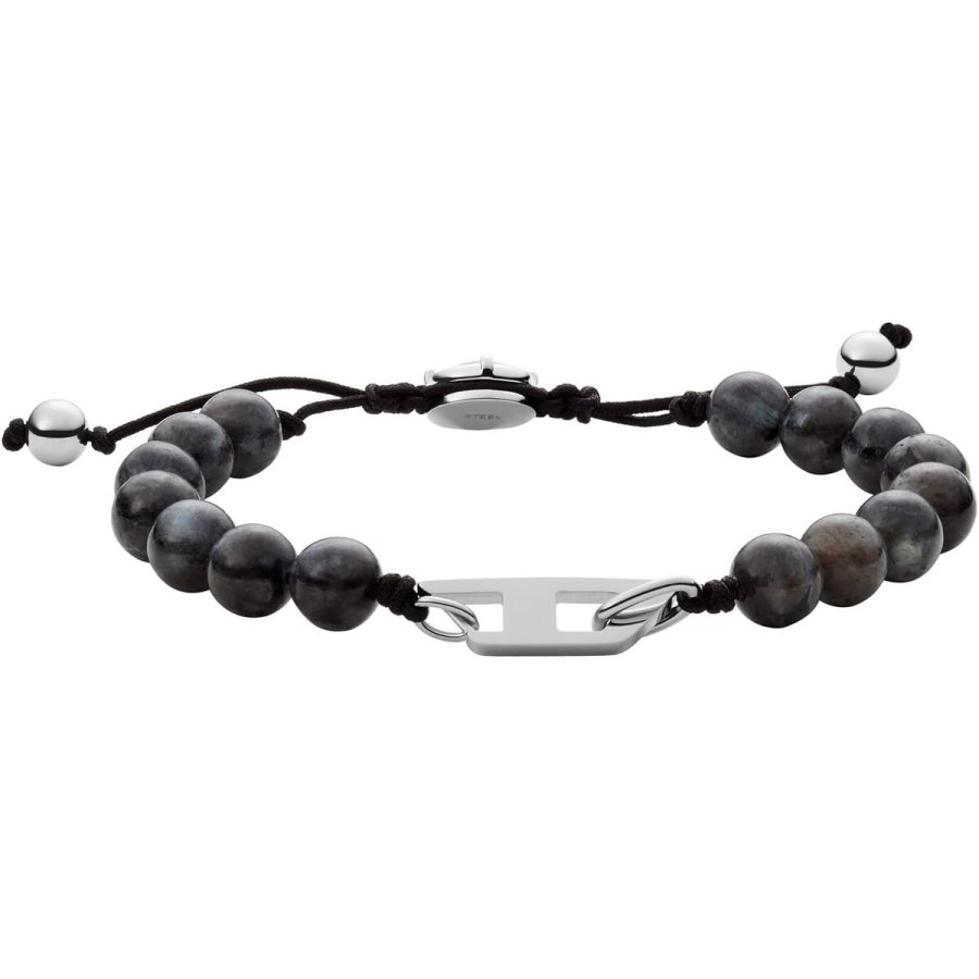 Armbnd til mnd Diesel BEADS Rustfrit stl #1
