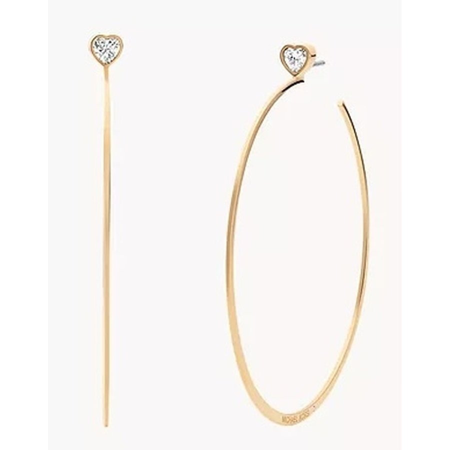 reringe til kvinder Michael Kors FASHION Rustfrit stl Gylden #2