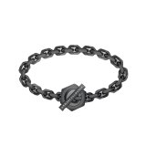 Armbnd til mnd Armani Exchange AXG0105001 Rustfrit stl #1