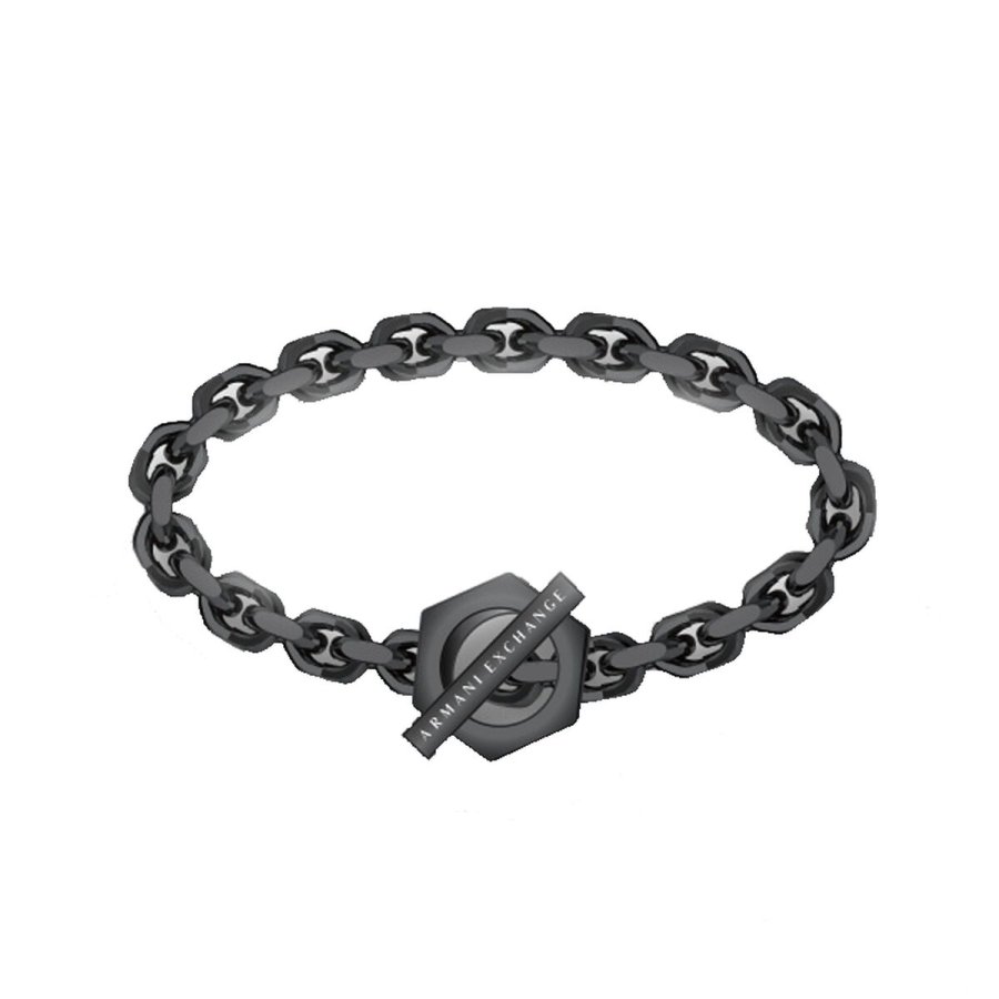 Armbnd til mnd Armani Exchange AXG0105001 Rustfrit stl #1