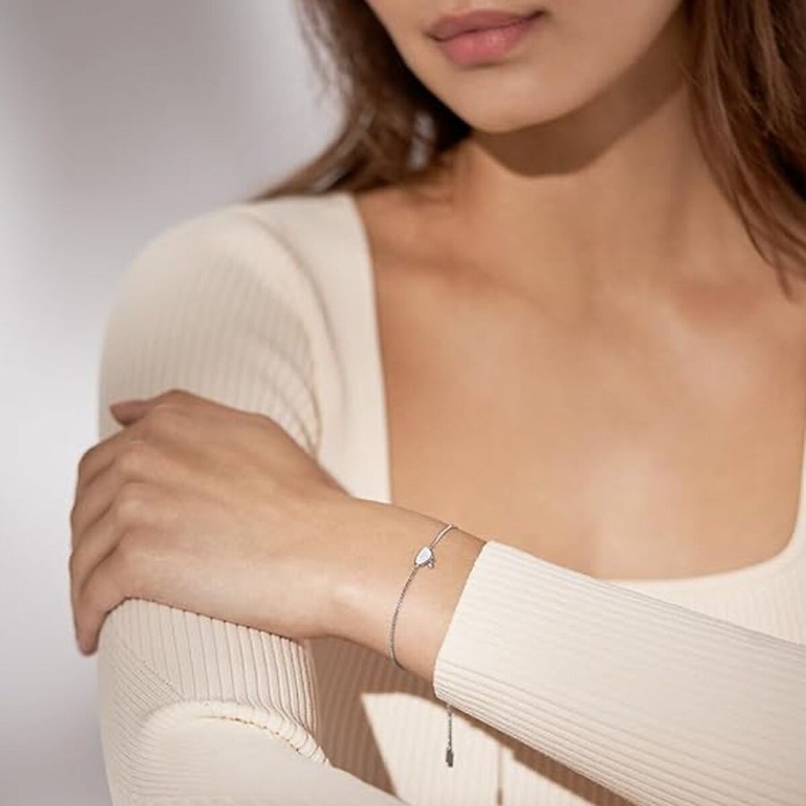 Armbnd til kvinder Skagen SKJ1708040 Slvfarvet #3