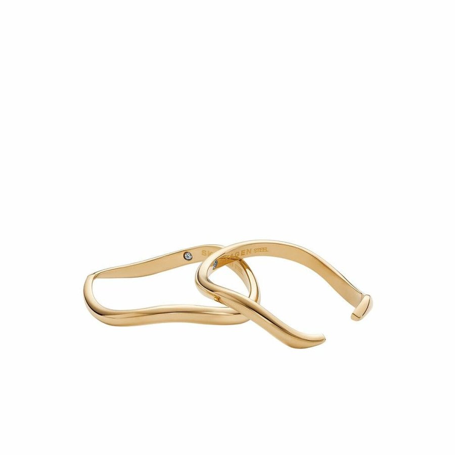 Ring til kvinder Skagen SKJ1788710.10 Gylden 2 enheder #2
