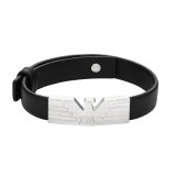 Armbnd til mnd Emporio Armani EGS3075040 Sort #1