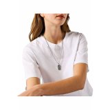 Vedhng til mnd Diesel DX1515040 Slvfarvet Sort #5