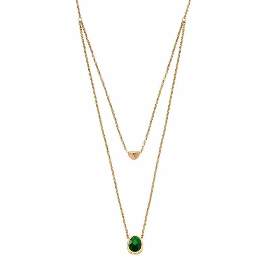 Halskde til kvinder Skagen SKJ1855710 Gylden #3