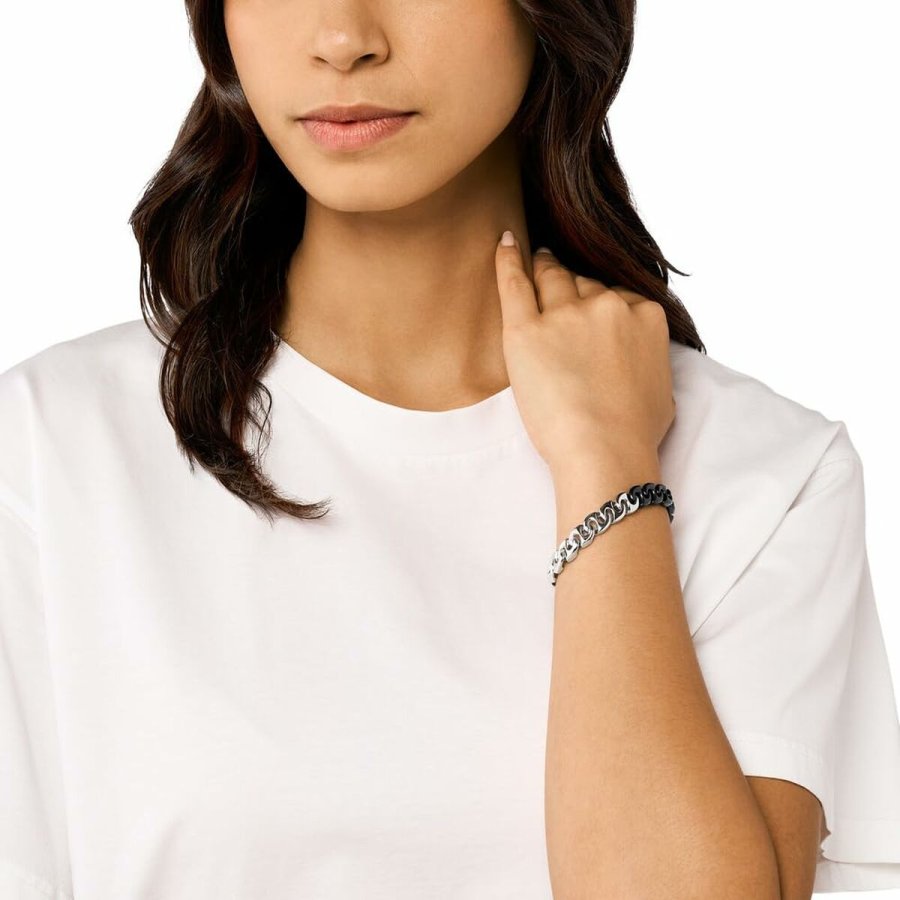 Armbnd til mnd Diesel Rustfrit stl #2