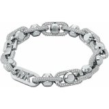 Armbnd til mnd Michael Kors ASTOR LINK Rustfrit stl Slvfarvet #2