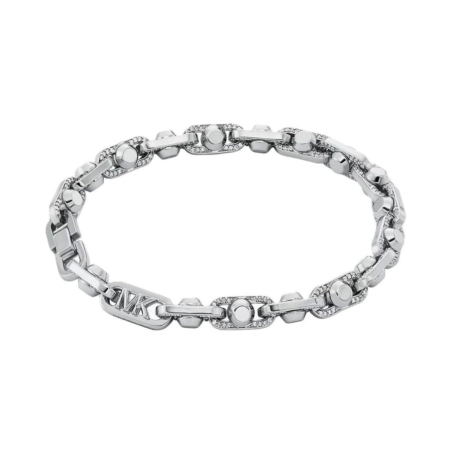 Armbnd til kvinder Michael Kors ASTOR LINK Slvfarvet #1