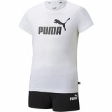 Trningsdragt til brn Puma Logo S Se 2 Dele #1