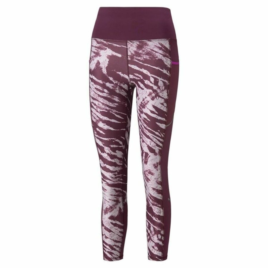 Sport leggins til kvinder Puma run 5k 7/8 W Lilla #1