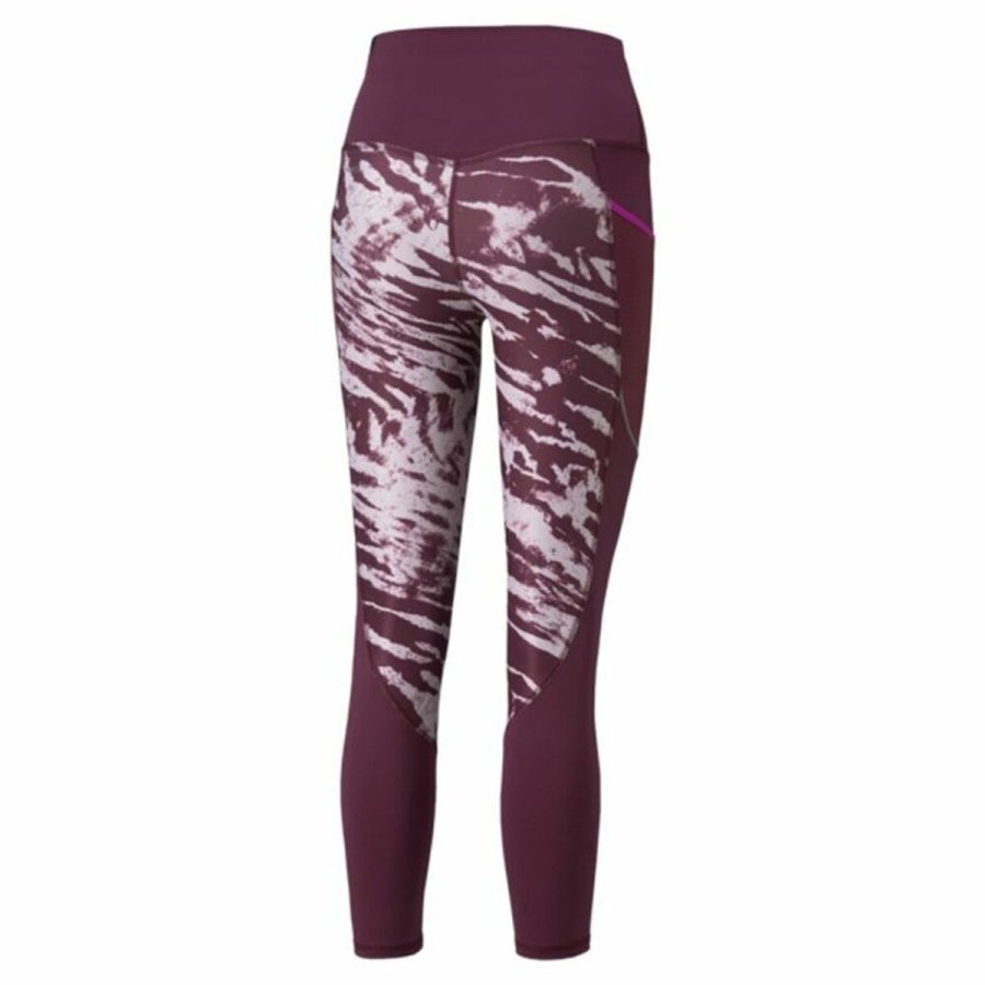Sport leggins til kvinder Puma run 5k 7/8 W Lilla #2