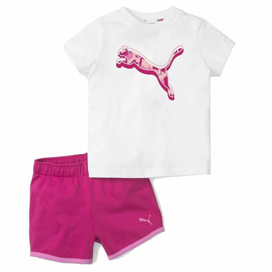 Sportstj til Brn Puma Minicats Alpha Pink #2