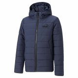 Sportsjakke til brn Puma Essodeddded Mrkebl #4