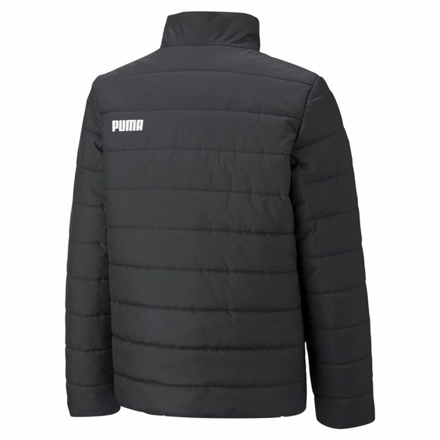 Sportsjakke til brn Puma Essentials Padded Sort #3