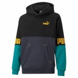 Sweatshirt til Brn Puma Grn Sort #1