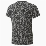 B�rne Kort�rmet T-shirt Puma Alpha AOP Sort #2