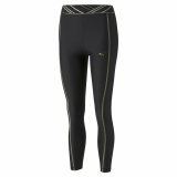 Sport leggins til kvinder Puma Deco Glam Sort #1