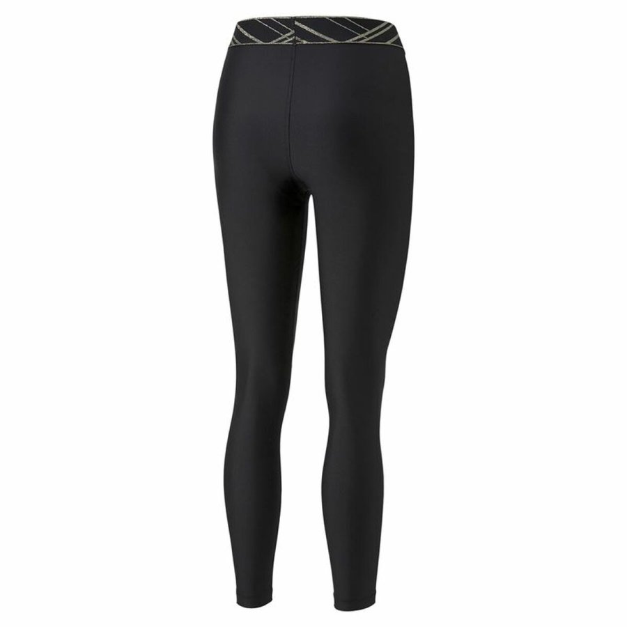 Sport leggins til kvinder Puma Deco Glam Sort #7