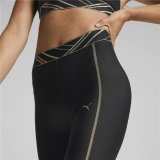 Sport leggins til kvinder Puma Deco Glam Sort #2