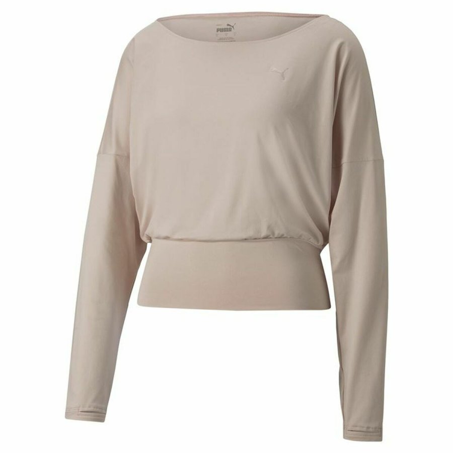 Sweaters uden Htte til Kvinder Puma Studio Yogini Lite Laksefarvet #1