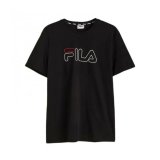 Kort�rmet T-shirt til M�nd Fila FAM0225 80010 Sort #1