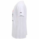 B�rne Kort�rmet T-shirt Fila FAT0340 10001 Hvid #2