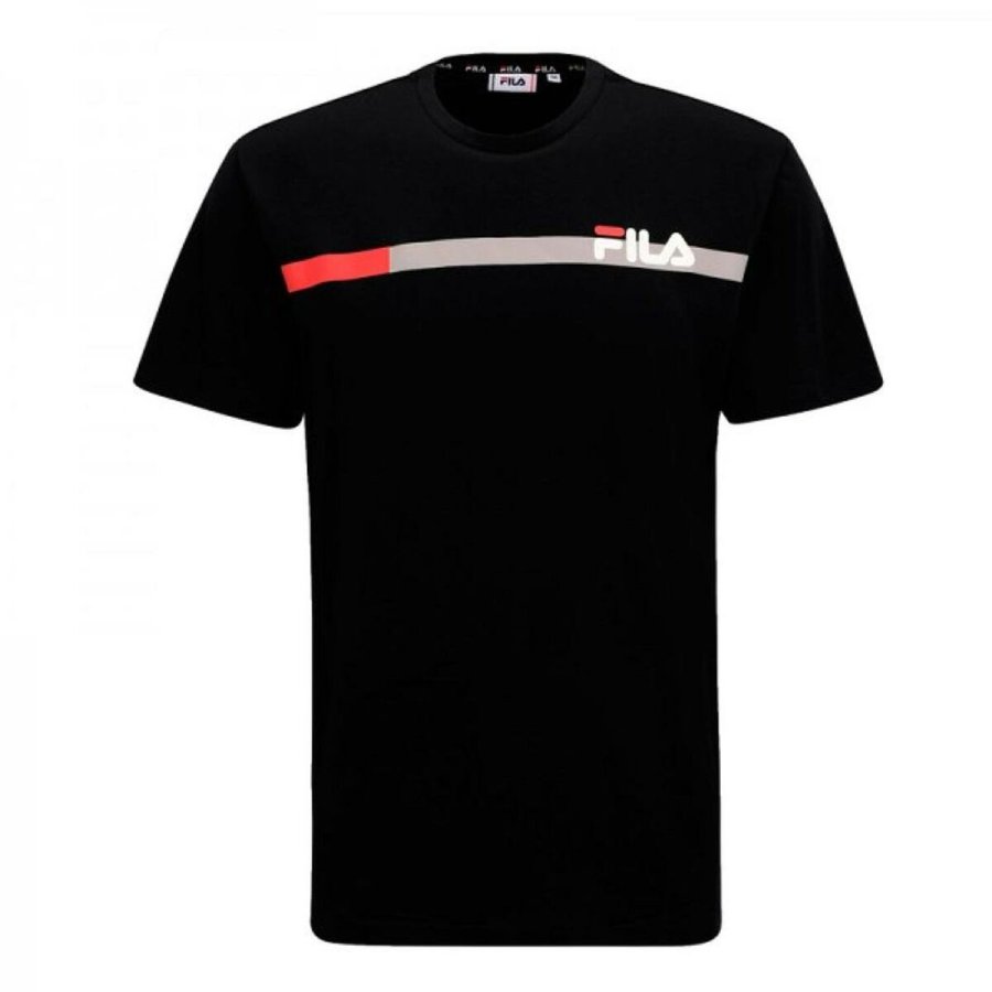 Kort�rmet T-shirt til M�nd Fila FAM0428 80010 Sort #1