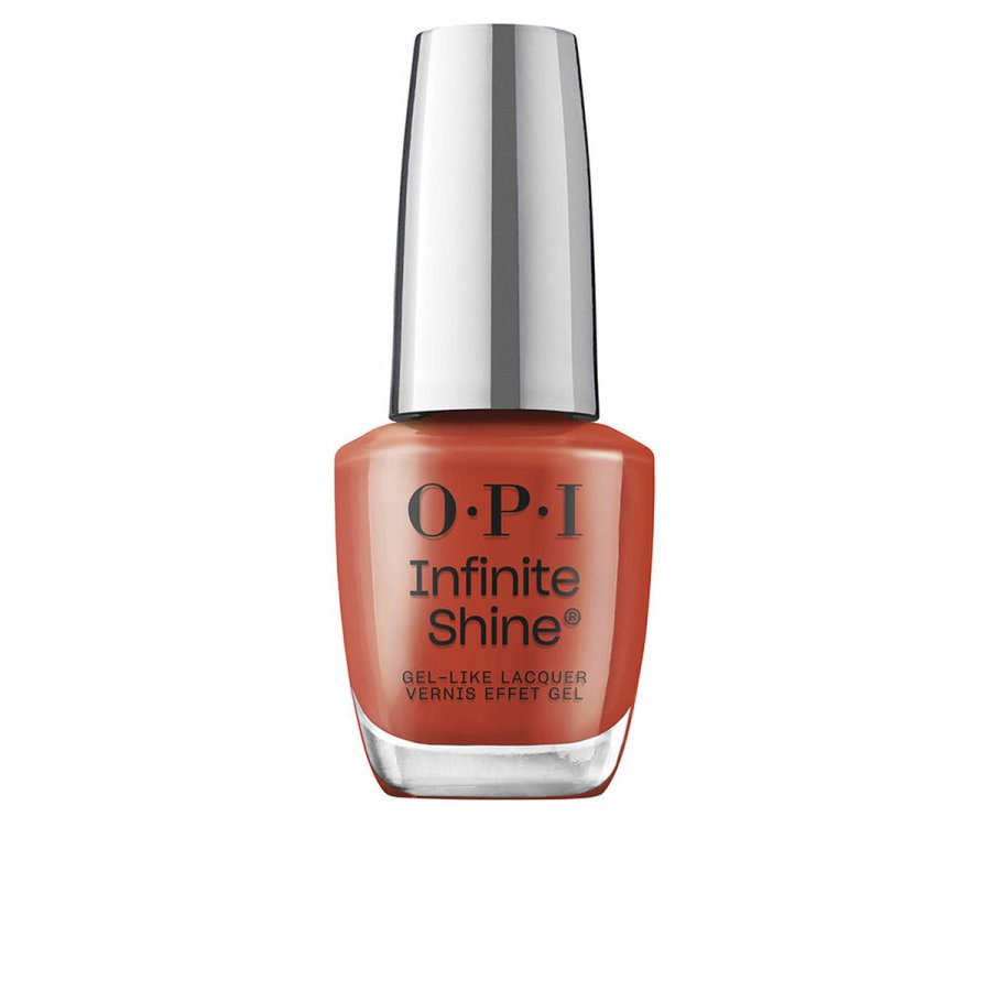 Gel-neglelak Opi INFINITE SHINE Knock 'Em Red 15 ml #1