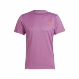 Kort�rmet T-shirt til M�nd Adidas Adizero Speed M�rk pink #3