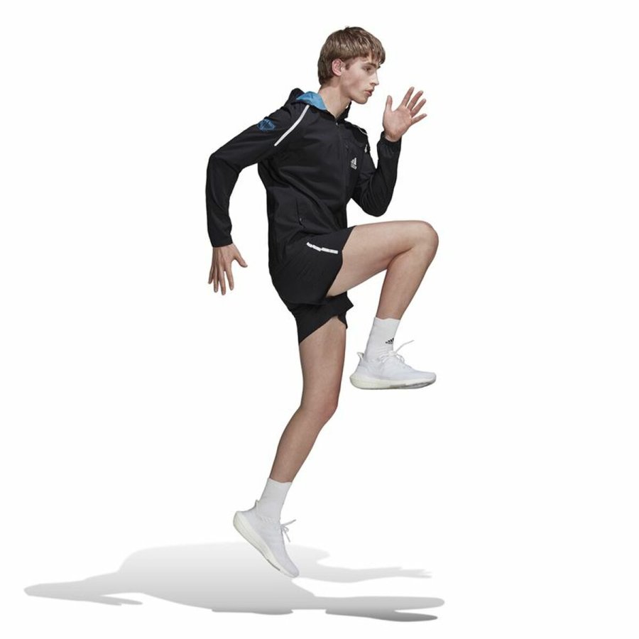 Sport Jakke til Mnd Adidas Marathon For the Oceans Sort #4