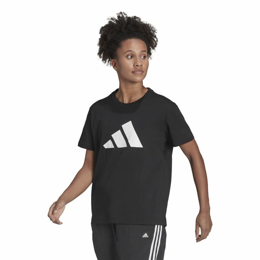 Kort�rmet T-shirt til M�nd Adidas Future Icons Sort #2