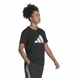 Kort�rmet T-shirt til M�nd Adidas Future Icons Sort #4
