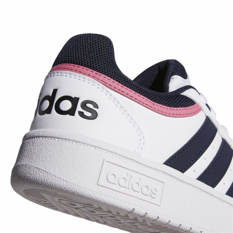 Kvinde Casual Sneakers Adidas Hoops 3.0 Low Classic Hvid #7