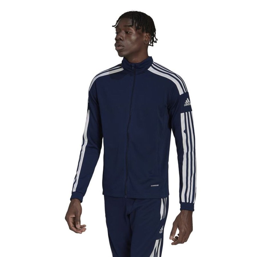 Sport Jakke til M�nd Adidas Sq21 Tr Bl� #2