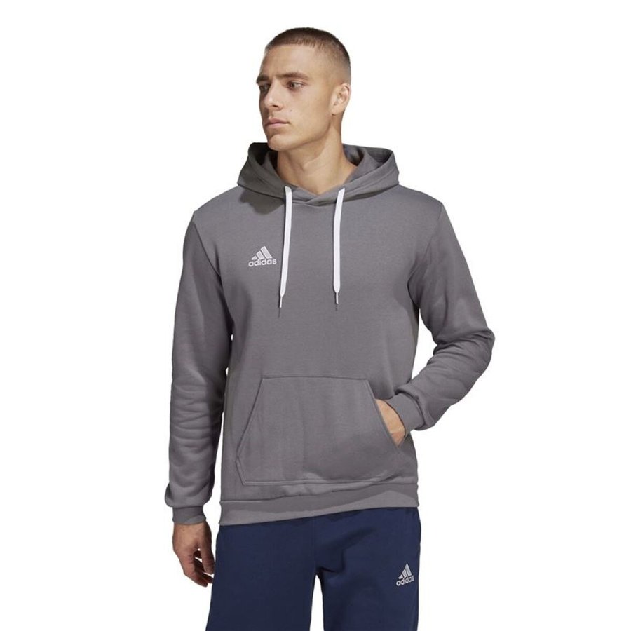 H�ttetr�je til M�nd Adidas Ent22 Hoody M�rkegr� #2