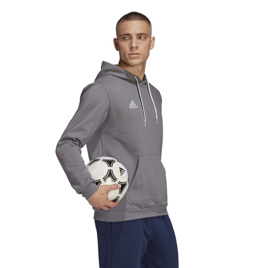 H�ttetr�je til M�nd Adidas Ent22 Hoody M�rkegr� #4