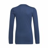 Kortrmet fodboldtrje til brn Adidas Techfit  Bl #2
