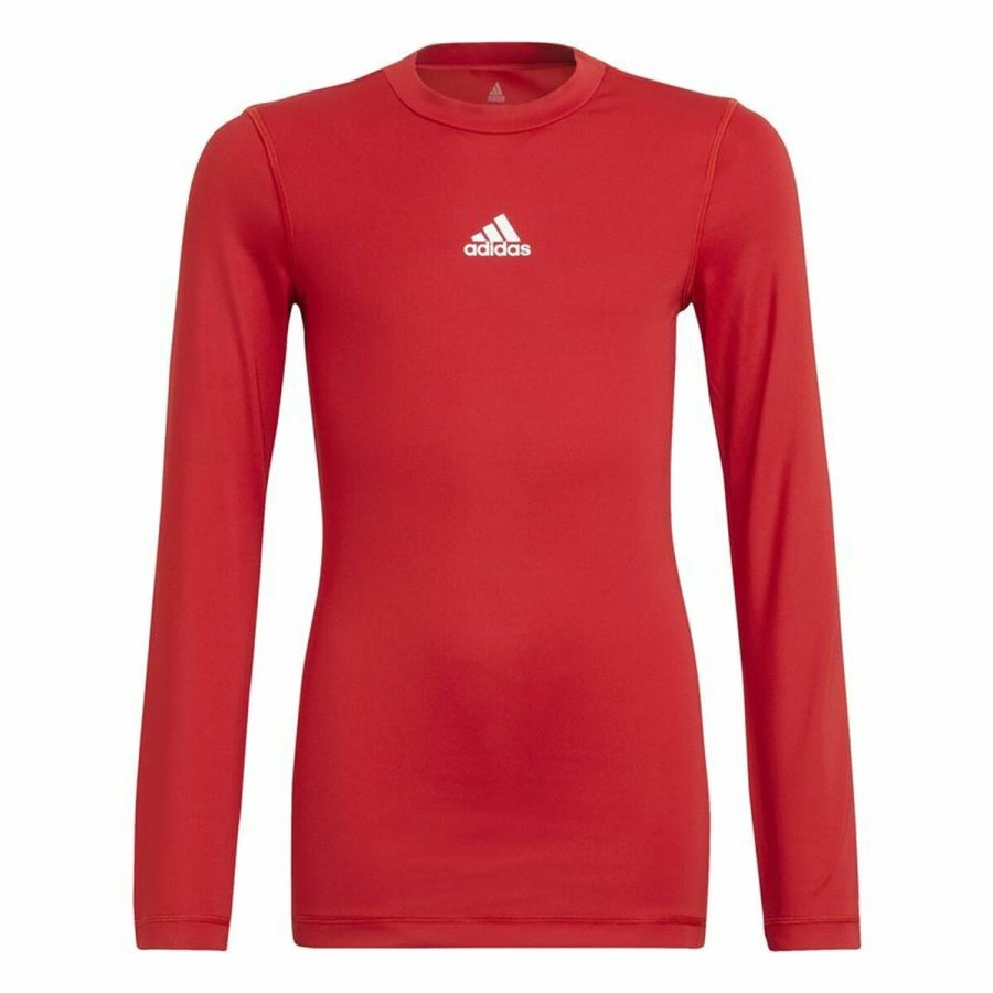 Kortrmet fodboldtrje til brn Adidas Techfit Top Rd #1